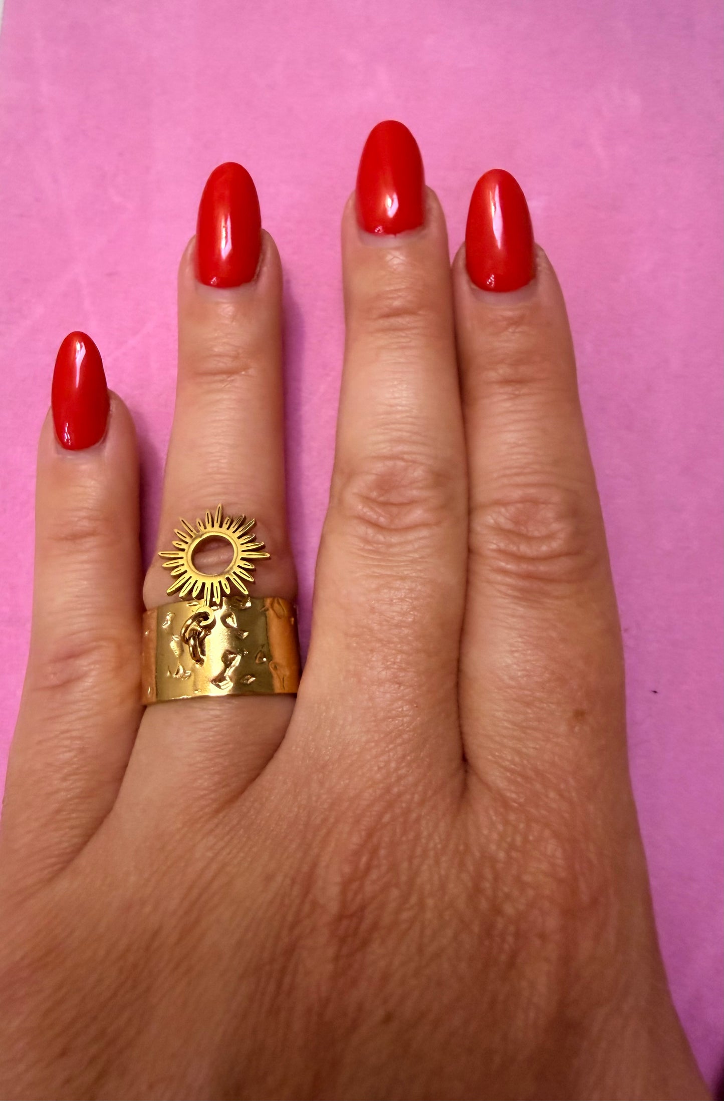 Bague acier inoxydable réglable