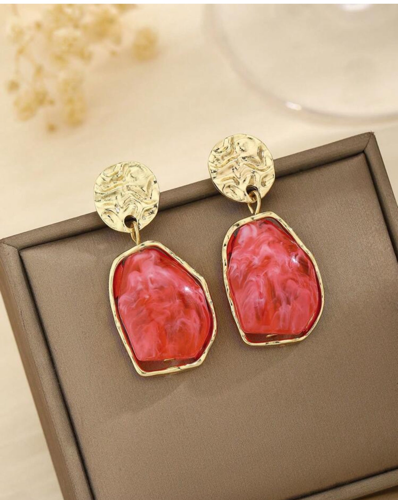 BO pierre de lave corail