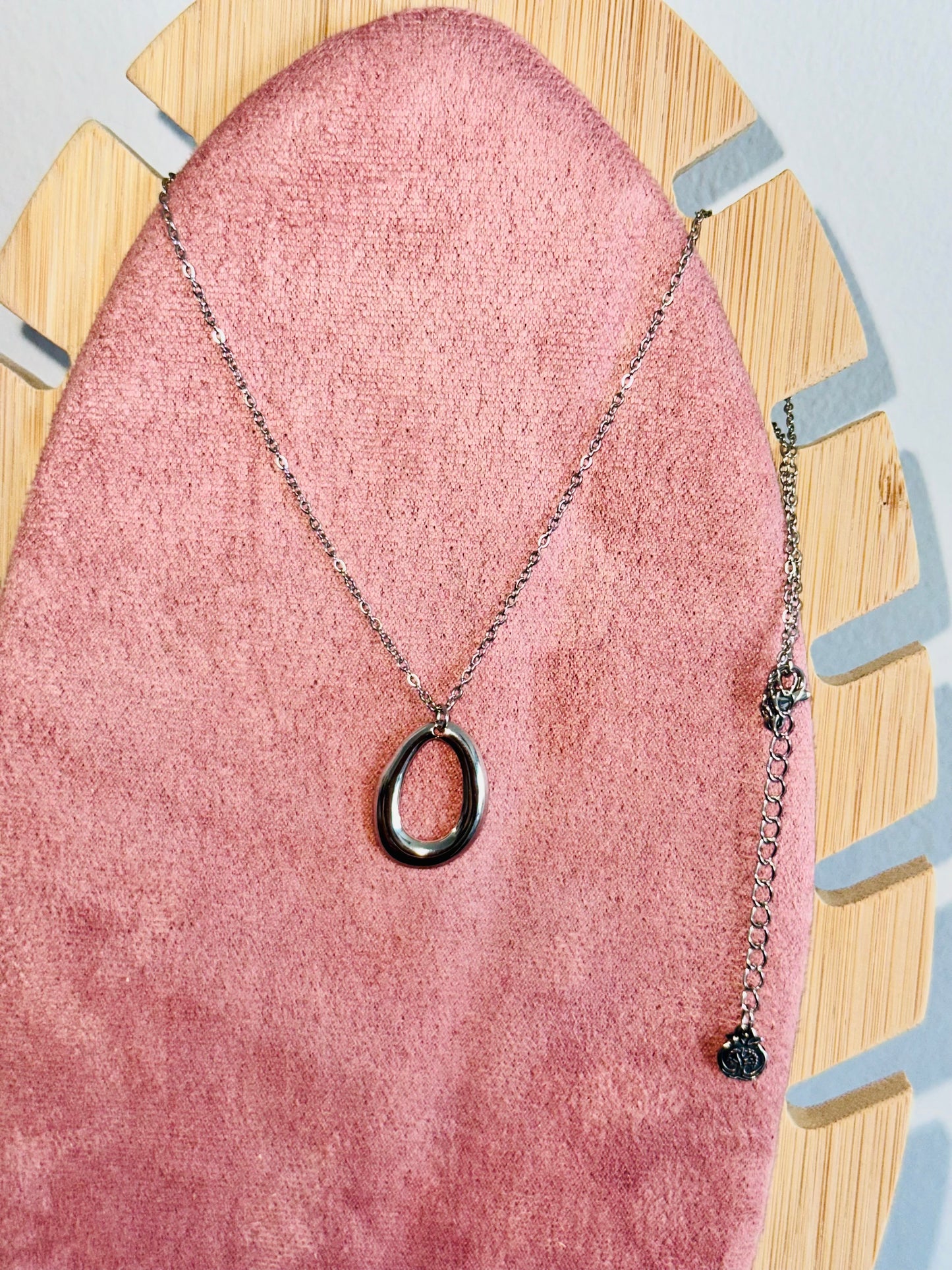 Collier nuage c’est inoxydable argenté