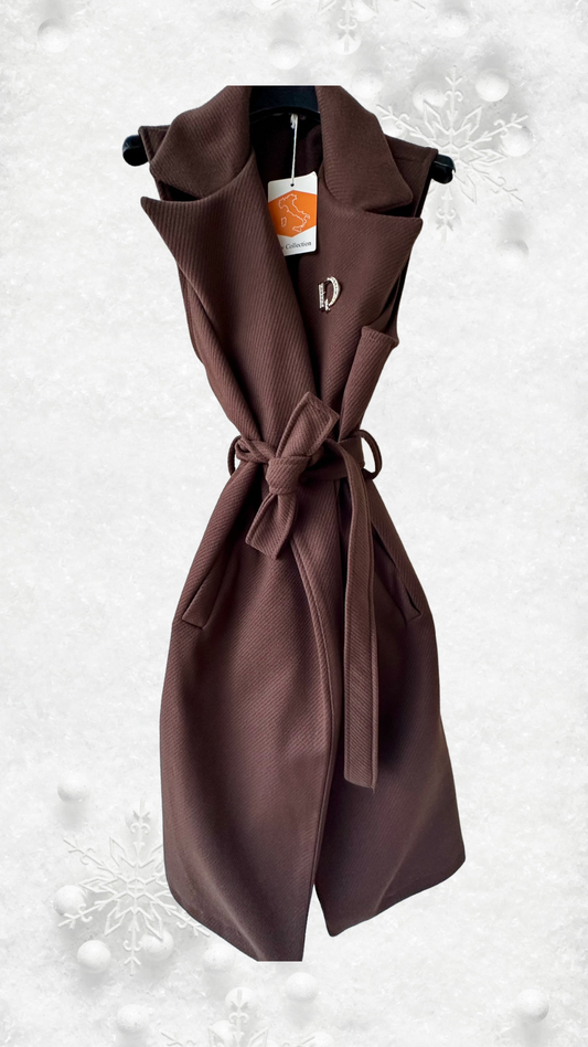 Manteau Adrianna chocolat