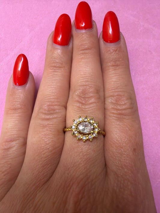 Bague acier inoxydable réglable