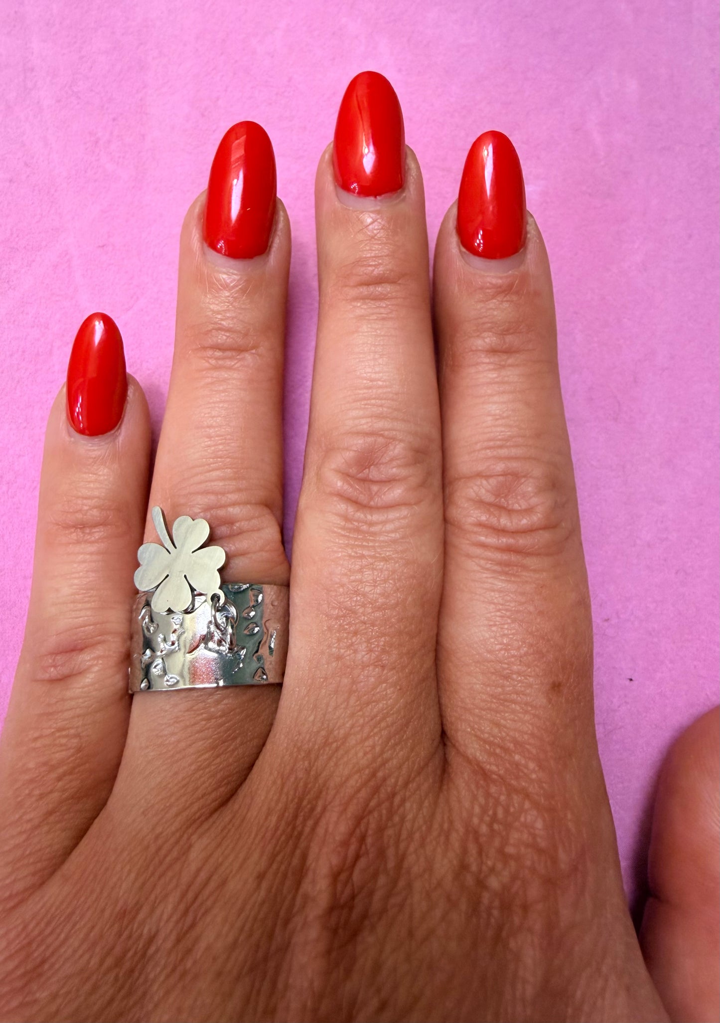 Bague acier inoxydable réglable