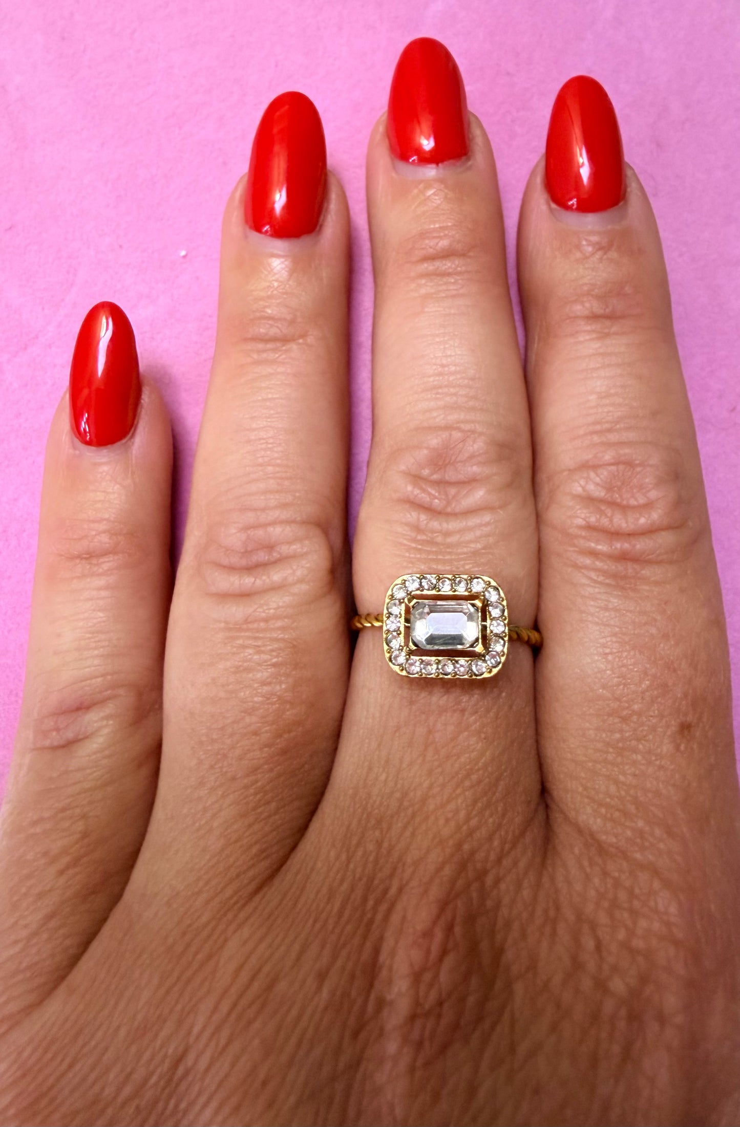 Bague acier inoxydable réglable