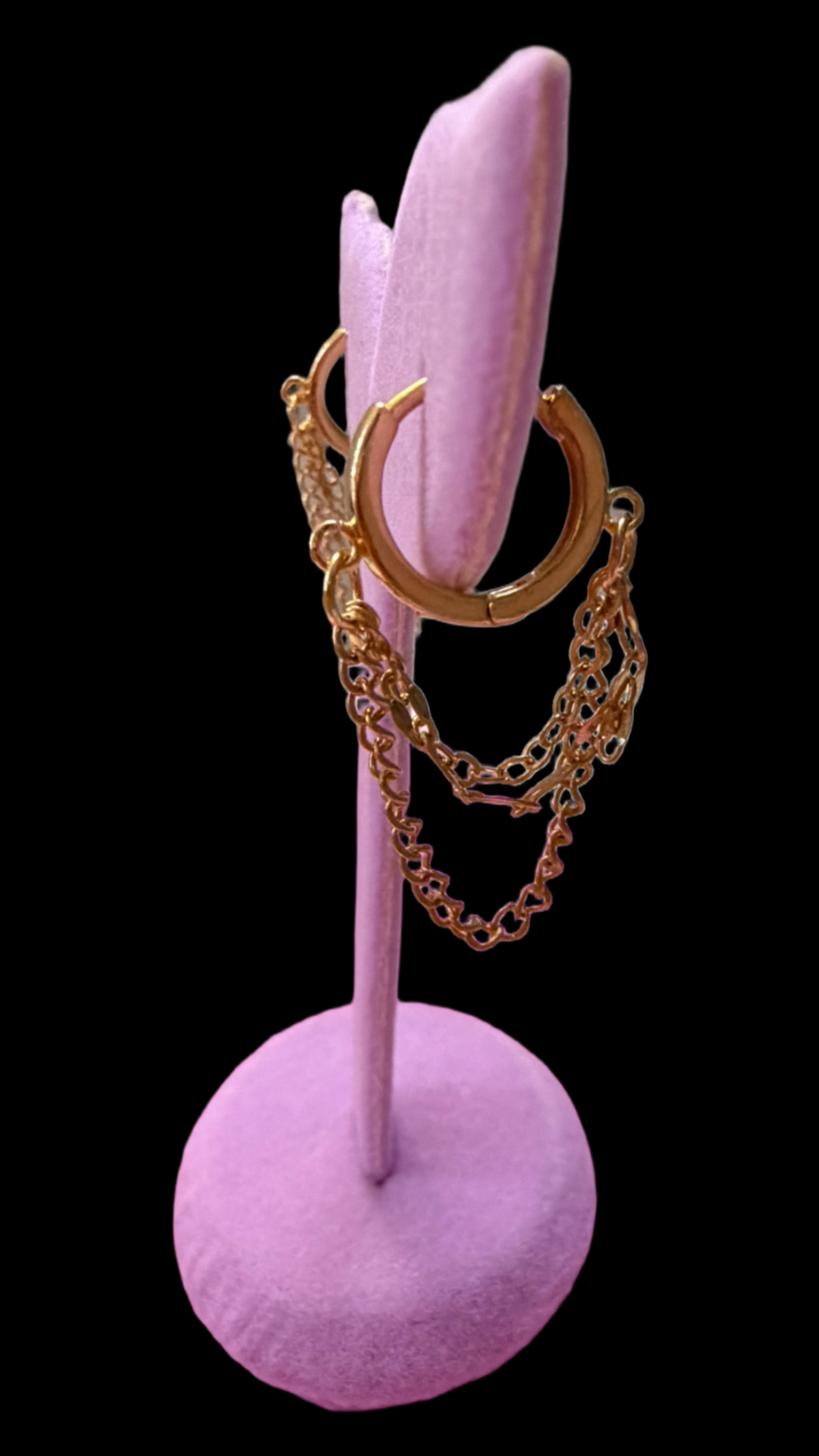 Boucle d’oreille acier inoxydable