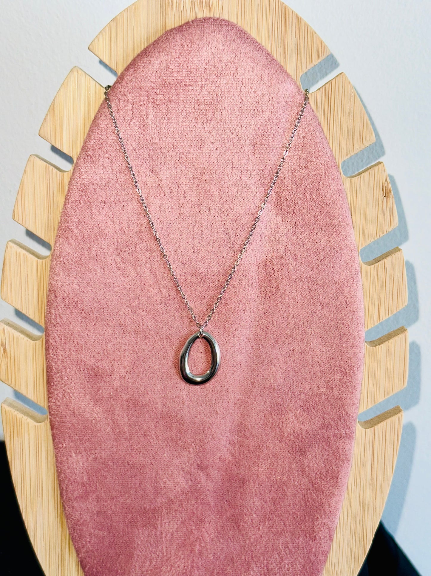 Collier nuage c’est inoxydable argenté