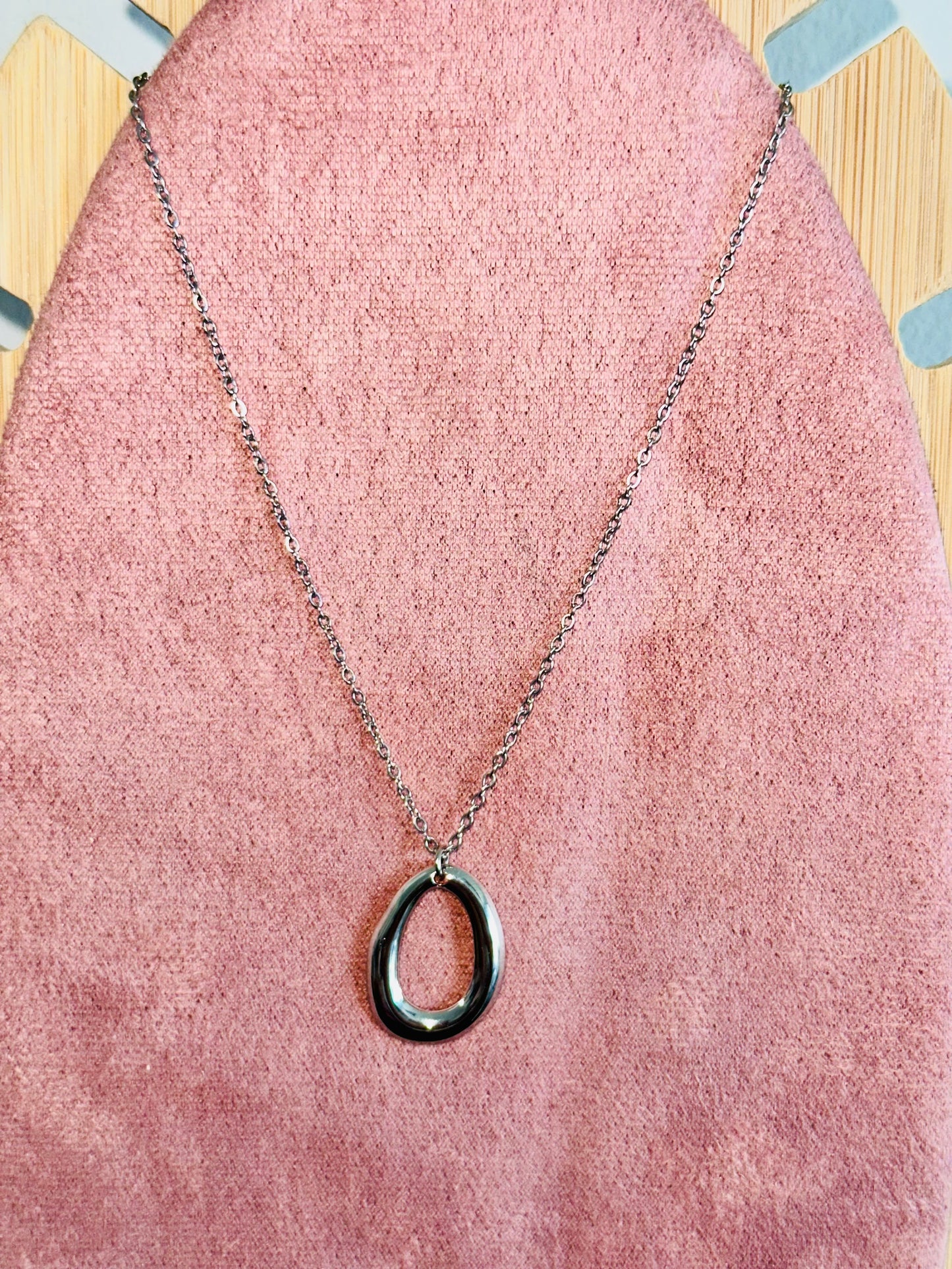 Collier nuage c’est inoxydable argenté